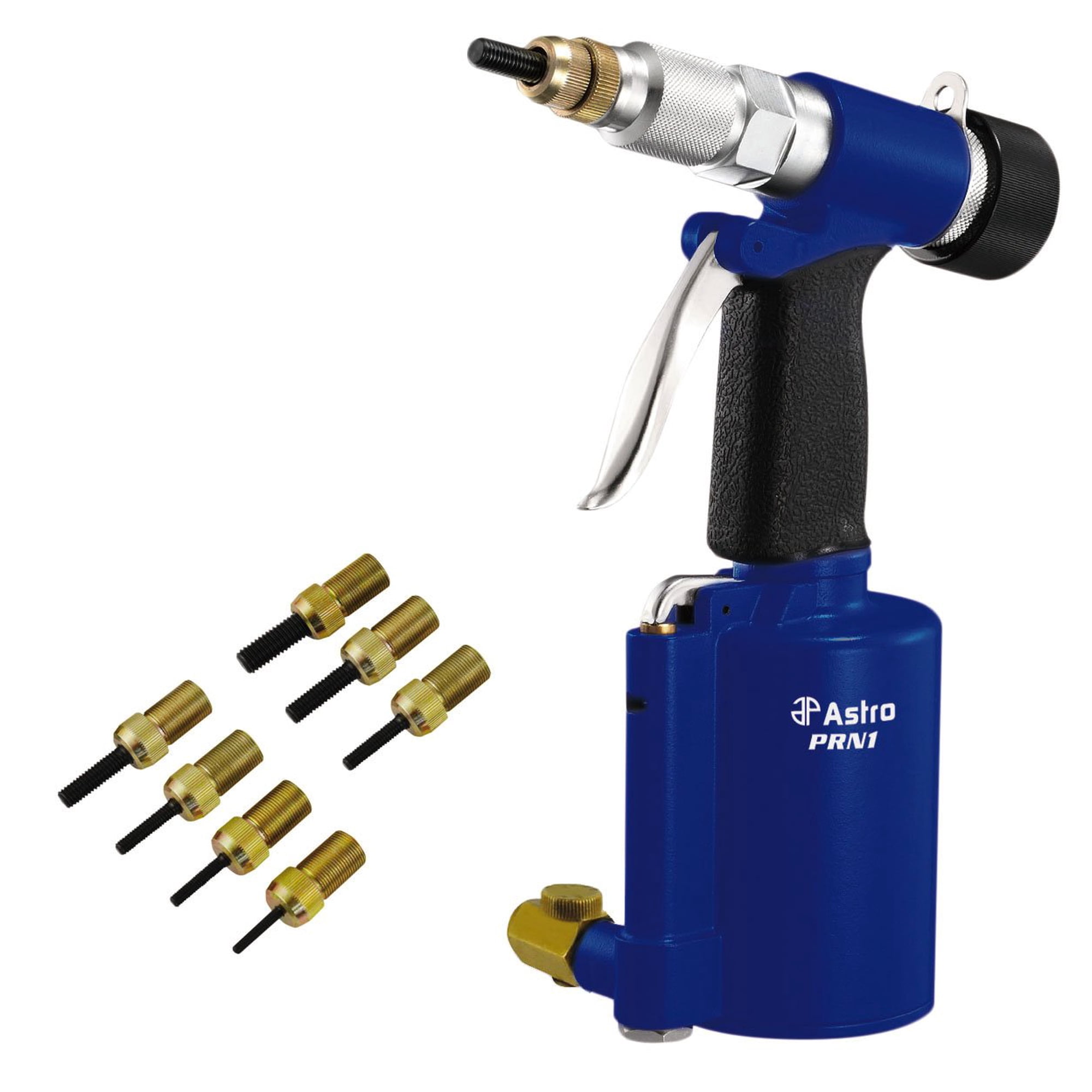Ap Astro Pneumatic Tool Company - Kit De Ajuste De Tuercas Para Remaches Neumáticos Astro Pneumatic Prn1 De 3/8 Pulgadas