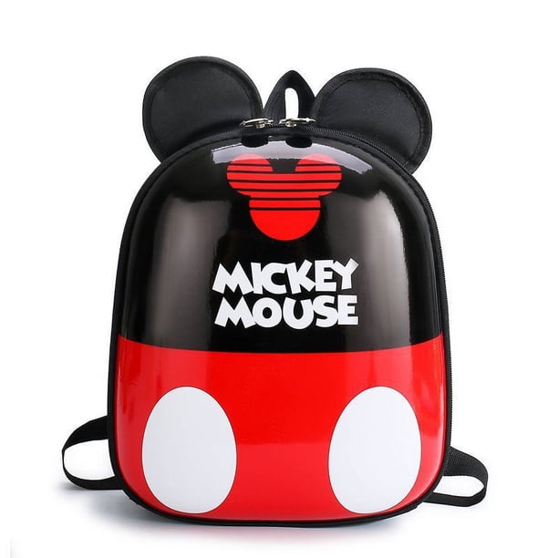 Disney Mickey Minnie Mouse School Bag Boys Girls Kindergarten Backpack Cute Cartoon Backpack for Kids