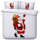 thumbnail image 2 of Heavy Santa Claus Duvet Quilt Covers Pillow Case Bedding Sets3-Piece Bedding Set (1 Duvet Cover + 2 Pillow Shams), 2 of 3