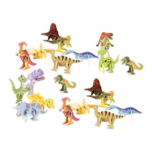 Bothyi - Craft Diy 3D Puzzle Desarrollo Sensorial Forma A Juego Puzzle Para Bebés