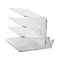 Bothyi - Estante De Almacenamiento Para Teclado Y Ratón, Soporte Para Teclado Que Ahorra Espacio Para Escritorio, Mesa De Hogar, Transparente