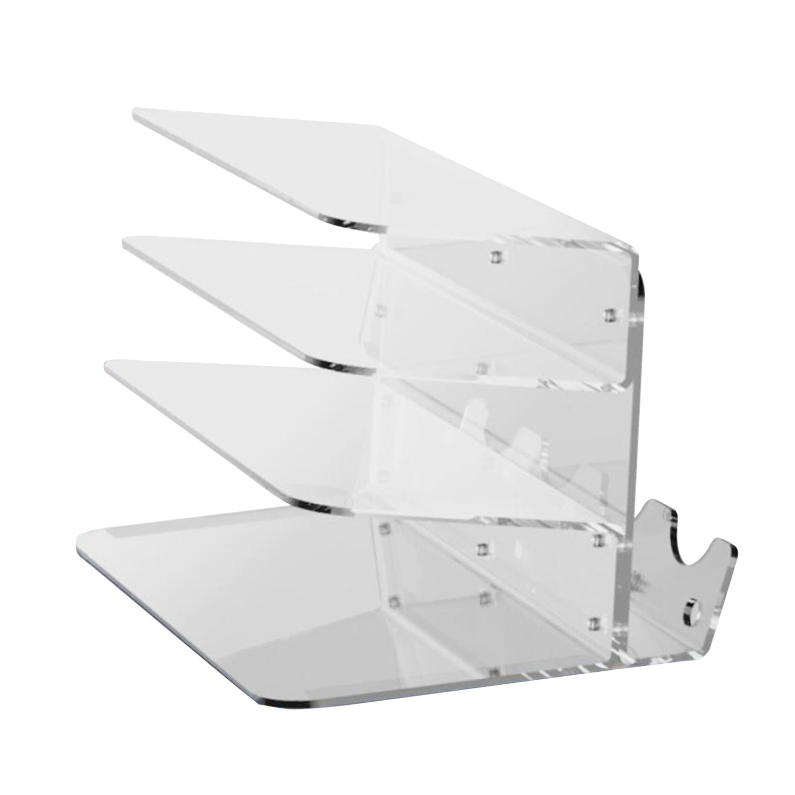 Bothyi - Estante De Almacenamiento Para Teclado Y Ratón, Soporte Para Teclado Que Ahorra Espacio Para Escritorio, Mesa De Hogar, Transparente