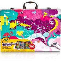 Estuche De Arte Crayola Inspiration En Rosa, Regalos Para Niños Mayores De 5 Años, 140 Cou Crayola Crayola