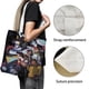 thumbnail image 3 of Voltron Legendary Defender Bolso de tela con estampado de lienzo para mujer, bolsa de compras reutilizable y estética, con cremallera interior, regalo para mujer,38*45cm., 3 of 6