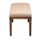 thumbnail image 4 of Banca Assam de tela y madera de Roble, 4 of 6
