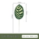 thumbnail image 1 of suxuMhao Hojas de Calathea Artificiales con Rayas Amarillas 30 Pzas,17 X 5.1in Plantas Falsas Realistas Plantas Falsas,Plantas Artificiales de Plástico para Exterior,Hojas Verdes para Paisaje de, 1 of 5