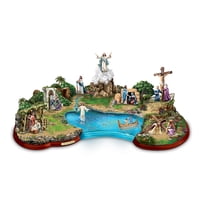 The Bradford Exchange - Escultura Thomas Kinkade La Vida De Cristo En Bradford Exchange
