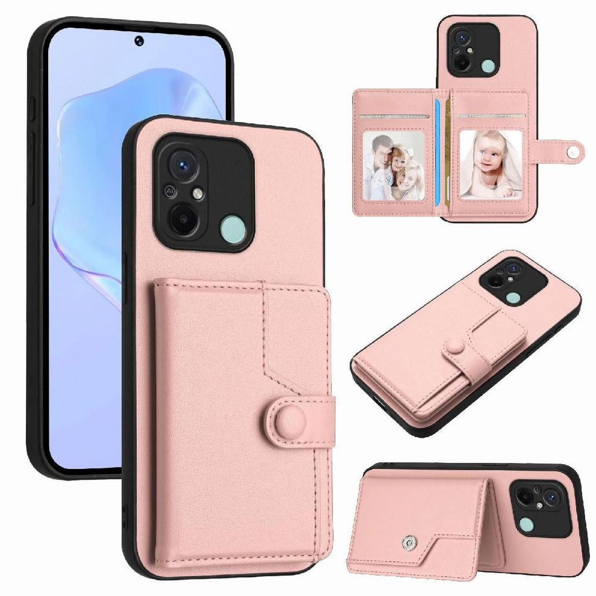 Foxdock Funda Para Xiaomi Redmi 12c Con Bloqueo Rfid - Diseño Elegante Con Cierre De Botón