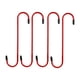 thumbnail image 4 of 4 Ganchos Genéricos Para Pinza De Freno, Resistentes Para Trabajos De Suspensión, 7,7 Pulgadas De Largo, Color Rojo, 4 of 4