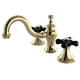 thumbnail image 1 of Llave para lavabo Kingston Brass KC7162PKX de instalación amplia, latón pulido, 1 of 4