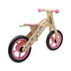 thumbnail image 3 of Bicicleta de Aprendizaje Equilibrio Madera Rosada, 3 of 3