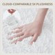 thumbnail image 3 of Alfombra Ruggnovea 61x43 cm Blanca Antideslizante Lavable, 3 of 9