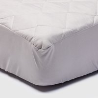 Arthome - Cubrecolchón Gris 2 Plazas