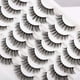 thumbnail image 3 of Pestañas postizas Newcally Cat Eyes Wispy, visón sintético natural, x14, 3 of 9