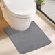 thumbnail image 1 of Alfombra De Baño En Forma De U 20 X 24 Cm Color Gris, 1 of 6
