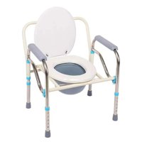 Crusec - Asiento Silla Portatil Inodoro Ducha Baño Para Adulto Mayor