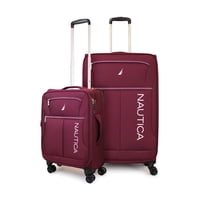 Pack 2 Maletas De Tela S+L Nautica Valencia 10K Y 23K Burdeo