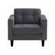 thumbnail image 1 of Sofa Retro 1c Felpa 00 Gris, 1 of 6