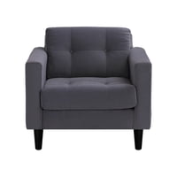 Bodevir - Sofa Retro 1C Felpa 00 Gris