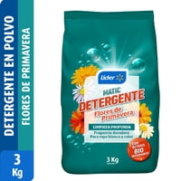 Detergente En Polvo Flores De Primavera Bolsa 3 Kg Lider