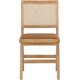 thumbnail image 4 of Silla Meridian Furniture de Cuero Vegano (Juego de 2), 4 of 9