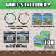 thumbnail image 5 of Pulseras con stickers STICKI ROLLS Minecraft – Pack de 2, 5 of 7