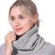 thumbnail image 4 of Bufanda infinita de punto de invierno para niños y niñas, calentador de cuello de forro polar, 4 of 5