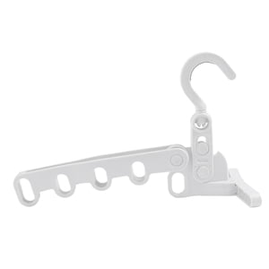 Magideal - Tendedero De Ropa Plegable, Estante Colgante Para Cuarto De Lavandería, Percha De Ropa De Viaje Portátil Con 5 Perchas De Viaje Para Vacaciones En Hot