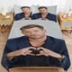 thumbnail image 1 of Chris Hemsworth Bedding Sets Ultra Soft Skin-Friendly Duvet Cover 3 Piece, Cute Comforter Cover Bed Set for Boys Girls Kids, 1 of 5