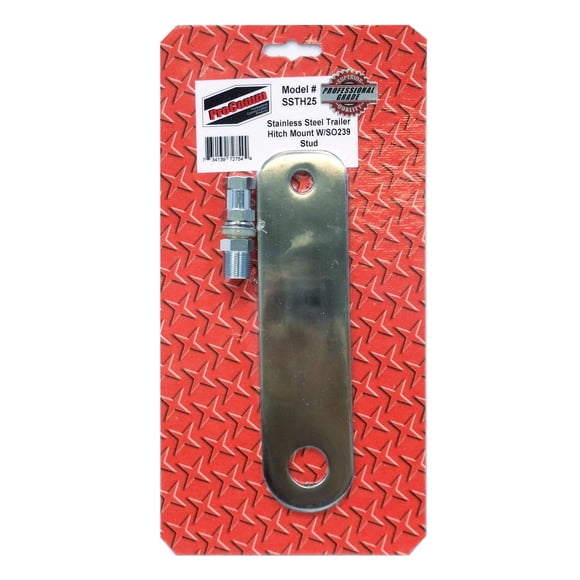 Soporte de enganche para remolque Procomm SSTH25 de acero inoxidable de 20 cm