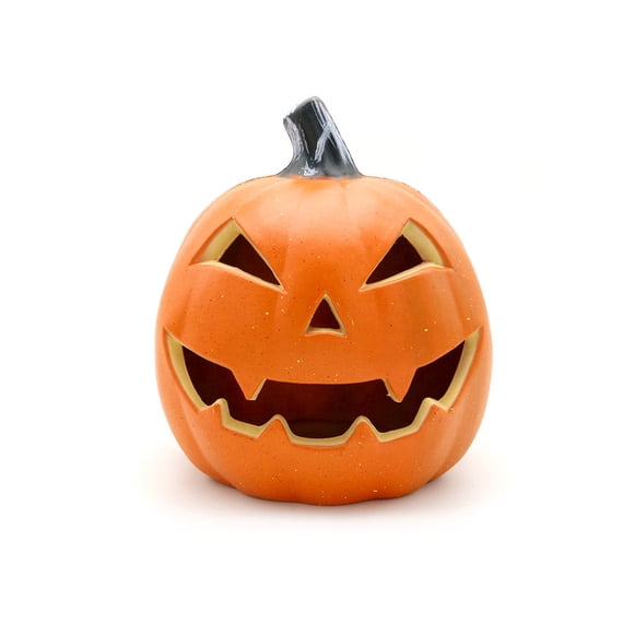 Calabaza con Luz LED a Pilas 23 x 22 cm Halloween - Frank & Mortis