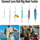 thumbnail image 3 of Líderes de alambre de pesca de 30pcs Líderes de alambre de pesca de acero inoxidable de alta resistencia con pivotes y snaps verde, 3 of 3