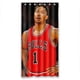 thumbnail image 1 of Cortina de ducha Derrick Rose, juego de cortinas de baño con ganchos, tamaño 36 x 72 pulgadas, 1 of 3