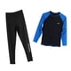 thumbnail image 2 of Camisa De Natación Con Protección UV Para Hombre Rush De Manga Larga, Pantalones XL, Azul Y Negro, 2 of 5