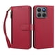 thumbnail image 1 of Funda Tipo Billetera para Motorola Moto G37/G47/G37 Power con Soporte y Bolsillo con Cierre Rojo, 1 of 1