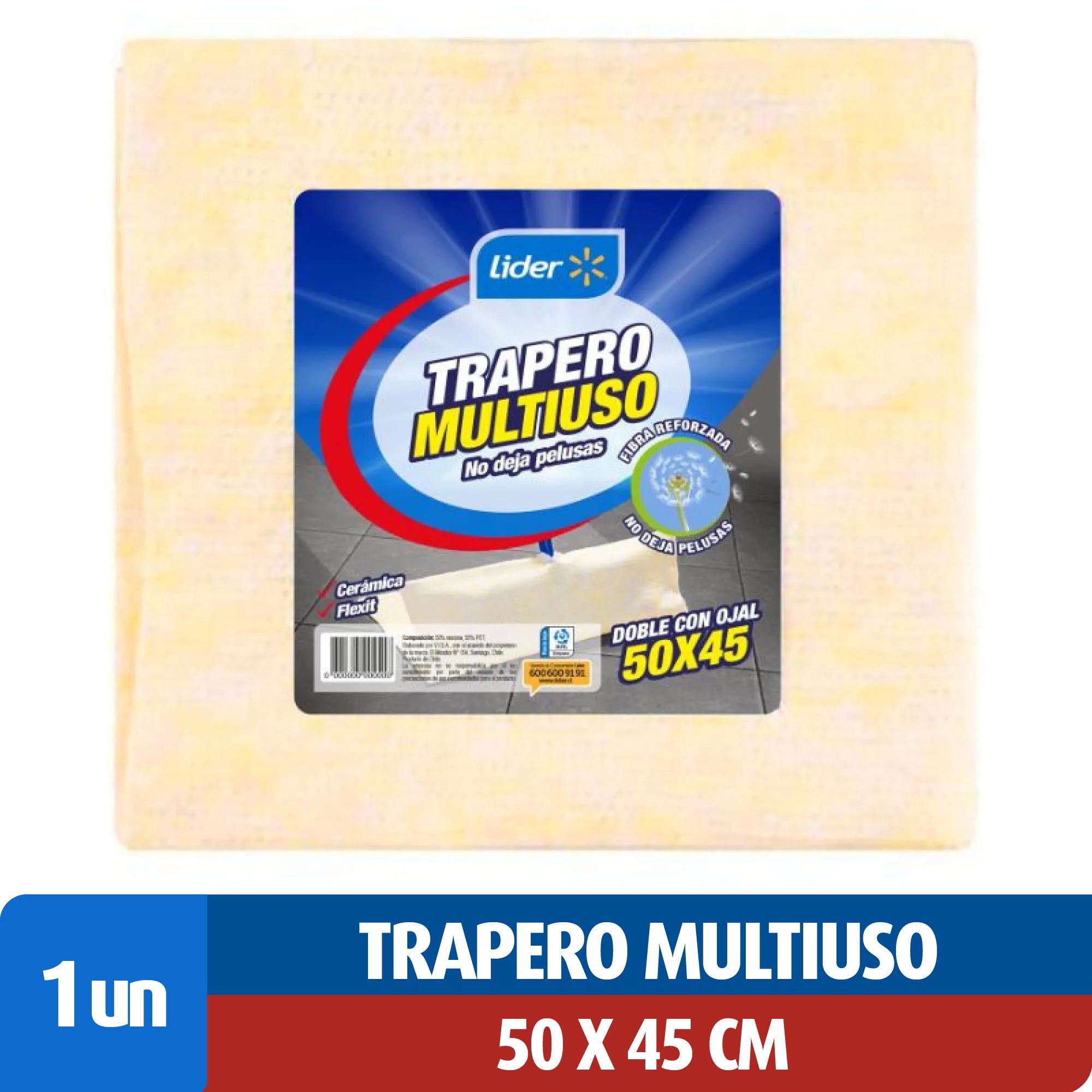 Trapero Multiuso Doble con Ojal, 1 Un | Lider