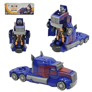 Genérico - Pak De 3 Camion Transformable A Pila Chico