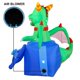 thumbnail image 4 of Joiedomi Dragon inflable navideño de 6 pies con LED para exteriores, 4 of 8