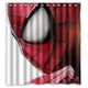thumbnail image 1 of Cortina de ducha de Spider-Man con ganchos, tamaño 66 x 72 pulgadas, 1 of 3