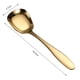 thumbnail image 2 of Xiao Hua Juego de 3 Cucharas, Lavables con Lavavajillas, material de Acero Inoxidable a Prueba de Óxido, Cucharas Grandes de Punta Cuadrada para buffet, Adecuadas para Restaurantes, Plateado, 2 of 4