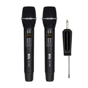 Par De Micrófonos Inalámbricos Con Receptor Karaoke Blik