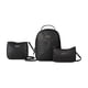 thumbnail image 1 of Pack Nautica Mochila Queen + bandolera Princess + Cartera Lady negra, 1 of 10