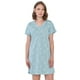 thumbnail image 1 of Camisa de Dormir Mujer Manga Corta Verde Corona, 1 of 5