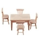 thumbnail image 3 of 1: 12 Mini Mesa Y Silla Para Casa De Muñecas, Muebles, Adorno De Escena De Vida, 3 of 3