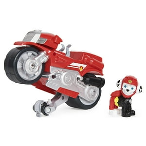 Nickelodeon - Juguete Marshall Auto Rojo Fricción Paw Patrol