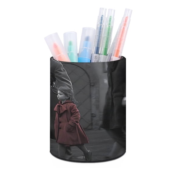 Organizador de Lápices Cilíndrico Desmarcar La Lista de Schindler 10x8 cm