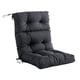 thumbnail image 4 of Cojín Para Respaldo De Asiento De Exterior, Cojín Para Asiento De Exterior, Para Sala De Estar, Balcón, Color Negro, 4 of 5
