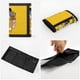 thumbnail image 5 of Amigos Kakao Cartera Trifold para Hombres, 8 Ranuras para Tarjetas, 1 Ventana de ID, Tarjetero Delgado con Bolsillo de Efectivo con Cremallera para Uso Cotidiano, 5 of 6