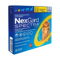 Nexgard - Antiparasitario Masticable Para Perro De 3,6 A 7,5 Kilos Caja, 1 Comprimido