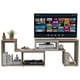 thumbnail image 2 of Rack TV Con Capacidad Hasta 40" Extensible 120-160 Cm Beige Y Blanco, 2 of 8